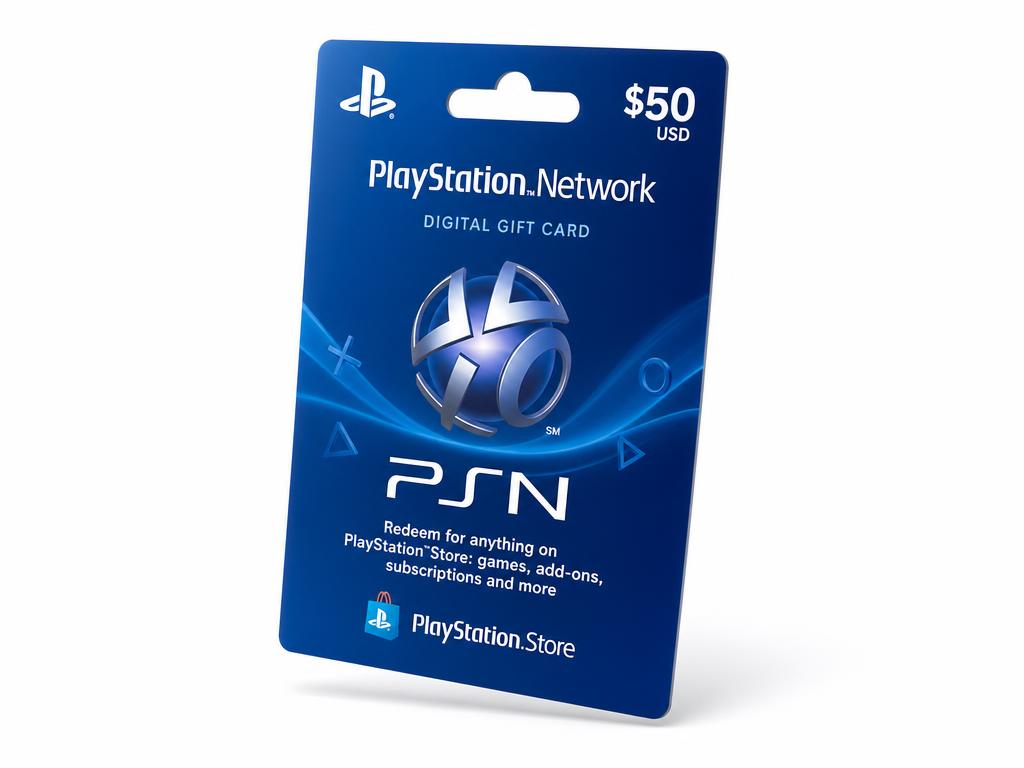 PlayStation Network digital gift card for US PSN accounts